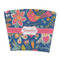 Owl & Hedgehog Party Cup Sleeves - without bottom - FRONT (flat)