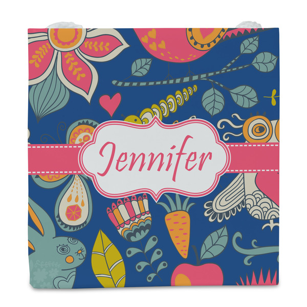 Owl & Hedgehog Party Favor Gift Bag - Gloss - Front