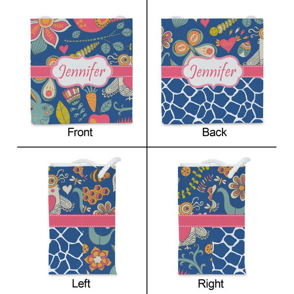 Owl & Hedgehog Party Favor Gift Bag - Matte - Approval