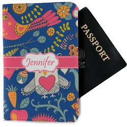 Owl & Hedgehog Passport Holder - Fabric (Personalized)