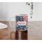 Owl & Hedgehog Personalized Coffee Mug - Lifestyle