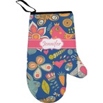 Owl & Hedgehog Oven Mitt (Personalized)