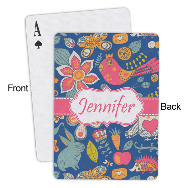 Owl & Hedgehog Playing Cards - Approval