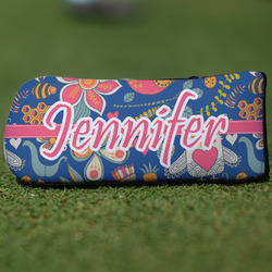 Owl & Hedgehog Blade Putter Cover (Personalized)