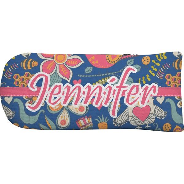 Owl & Hedgehog Putter Cover (Front)