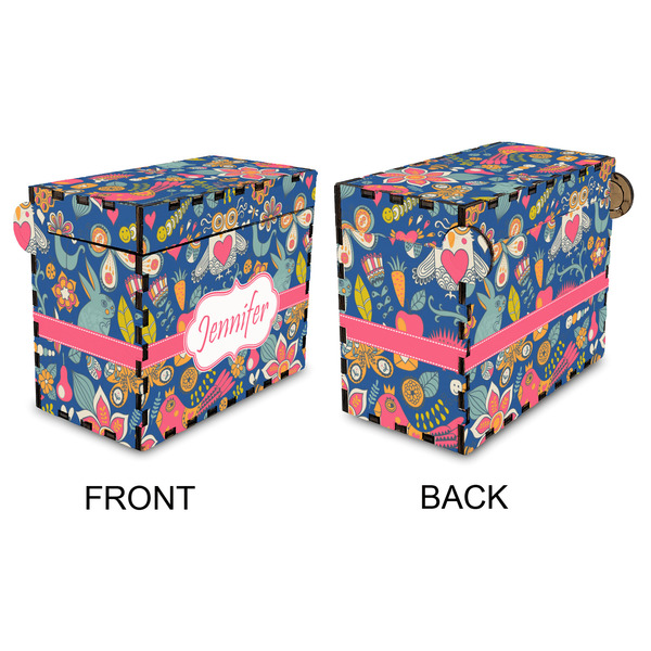 Owl & Hedgehog Recipe Box - Full Color - Approval