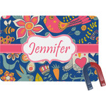 Owl & Hedgehog Rectangular Fridge Magnet (Personalized)