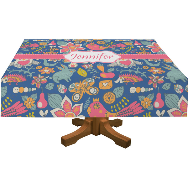 Owl & Hedgehog Rectangular Tablecloths (Personalized)