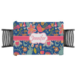 Owl & Hedgehog Tablecloth - 58"x58" (Personalized)