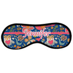 Owl & Hedgehog Sleeping Eye Masks - Large (Personalized)