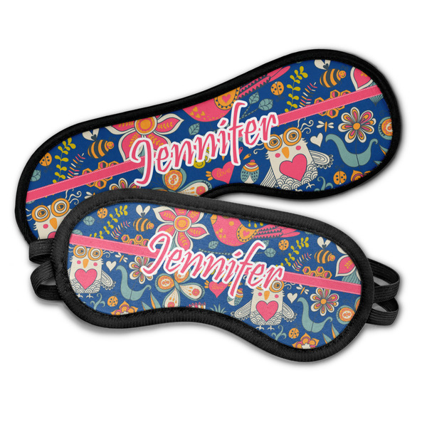 Owl & Hedgehog Sleeping Eye Masks - PARENT