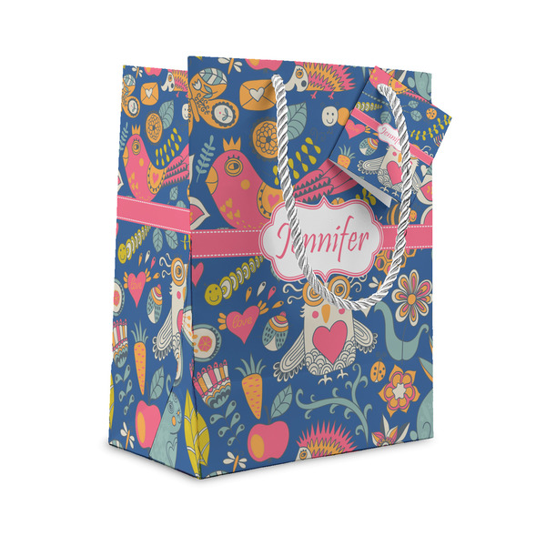 Custom Owl & Hedgehog Gift Bag (Personalized)