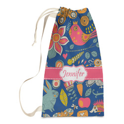 Owl & Hedgehog Laundry Bags - Small (Personalized)