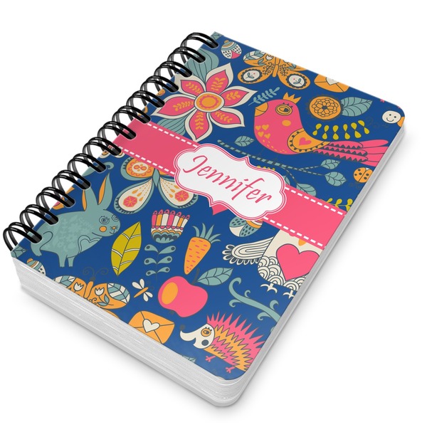 Owl & Hedgehog Spiral Journal 5 x 7 - Main