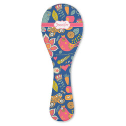 Owl & Hedgehog Ceramic Spoon Rest (Personalized)