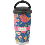 Owl & Hedgehog Stainless Steel Coffee Tumbler (Personalized)