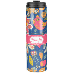 Owl & Hedgehog Stainless Steel Skinny Tumbler - 20 oz (Personalized)