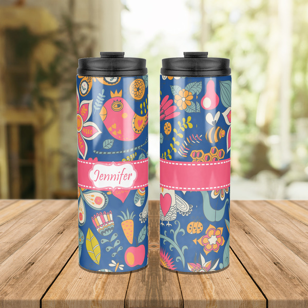 Owl & Hedgehog Stainless Steel Tumbler - Lifestyle