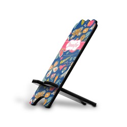 Owl & Hedgehog Stylized Cell Phone Stand - Large (Personalized)