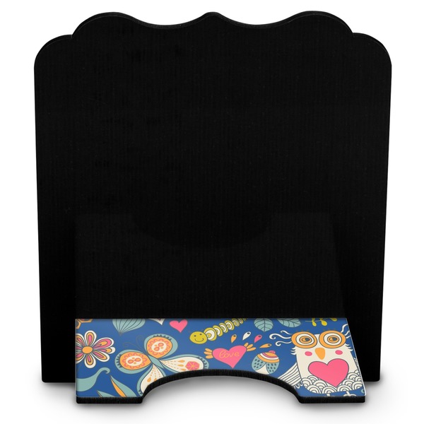 Owl & Hedgehog Stylized Tablet Stand - Back