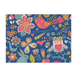 Owl & Hedgehog Large Tissue Papers Sheets - Heavyweight