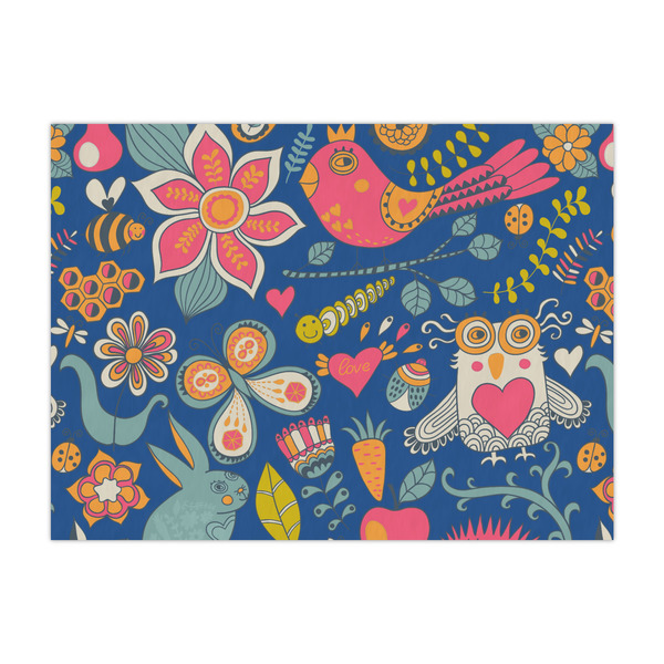 Custom Owl & Hedgehog Tissue Paper Sheets - Large - Heavyweight