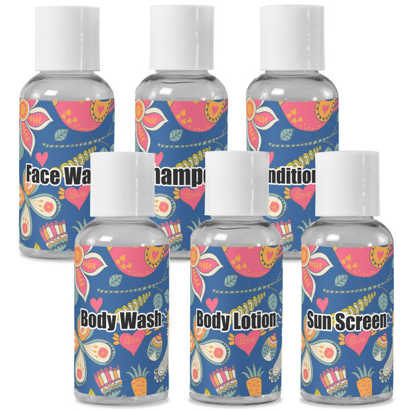 Custom Owl & Hedgehog Travel Bottles (Personalized)