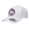 Owl & Hedgehog Trucker Hat - White (Personalized)