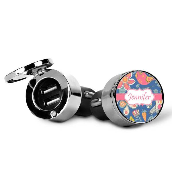Owl & Hedgehog USB Car Charger