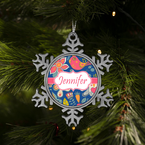 Owl & Hedgehog Vintage Snowflake - (LIFESTYLE)