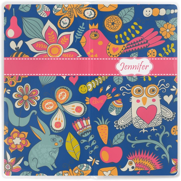 Owl & Hedgehog Vinyl Document Wallet - Apvl