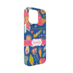 Owl & Hedgehog iPhone Case - Plastic - iPhone 13 Mini (Personalized)