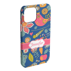 Owl & Hedgehog iPhone Case - Plastic (Personalized)