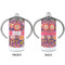 Birds & Hearts 12 oz Stainless Steel Sippy Cups - APPROVAL