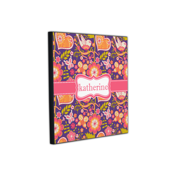 Birds & Hearts 12x12 Wood Print - Angle View