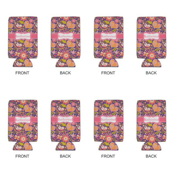 Birds & Hearts 16oz Can Sleeve - Set of 4 - APPROVAL