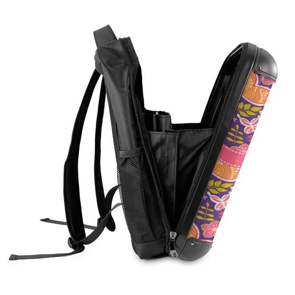 Birds & Hearts 18" Hard Shell Backpacks - SIDE OPEN