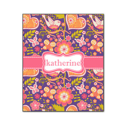 Birds & Hearts Wood Print - 20x24 (Personalized)