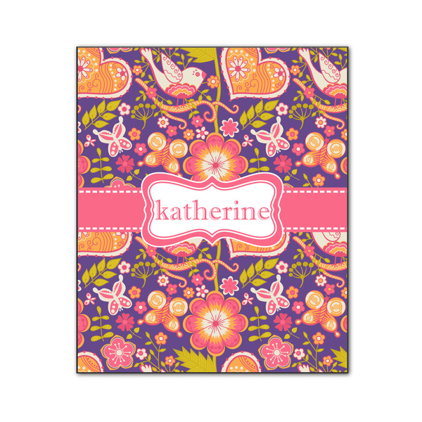 Birds & Hearts 20x24 Wood Print - Front View