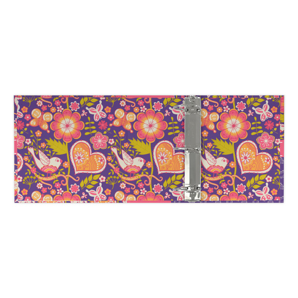 Birds & Hearts 3 Ring Binders - Full Wrap - 3" - OPEN INSIDE