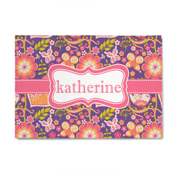 Birds & Hearts 4' x 6' Indoor Area Rug (Personalized)