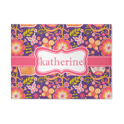 Birds & Hearts 5' x 7' Patio Rug (Personalized)