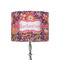 Birds & Hearts 8" Drum Lampshade - ON STAND (Fabric)