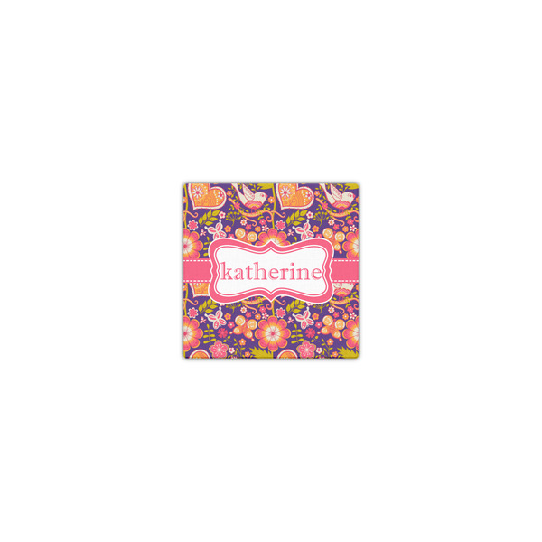 Birds & Hearts 8x8 - Canvas Print - Front View