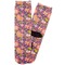 Birds & Hearts Adult Crew Socks - Single Pair - Front and Back