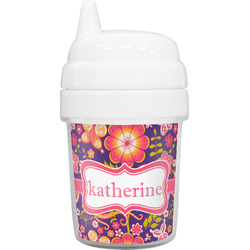 Birds & Hearts Baby Sippy Cup (Personalized)