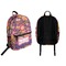 Birds & Hearts Backpack front and back - Apvl
