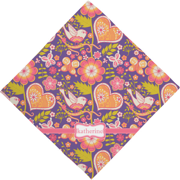 Birds & Hearts Bandana - Full View