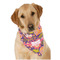 Birds & Hearts Dog Bandana Scarf w/ Name or Text