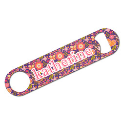 Birds & Hearts Bar Bottle Opener w/ Name or Text